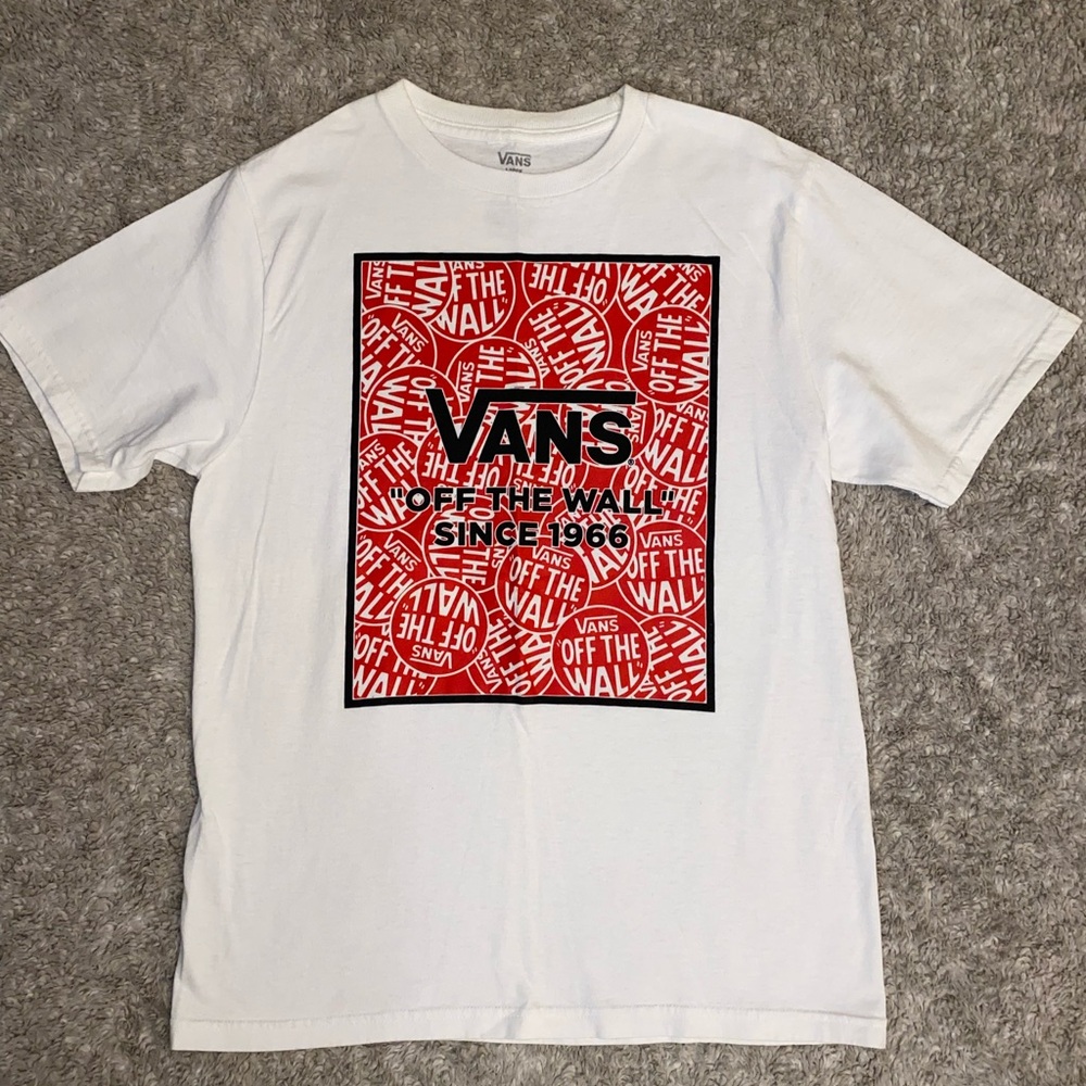 Boys Vans Tee- size large